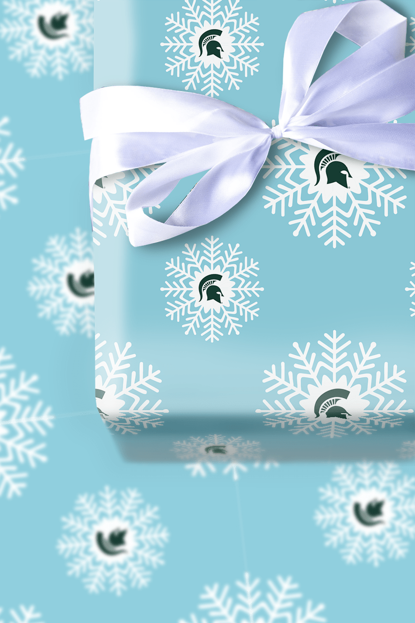 Spartan Snowflake - Wrapping Paper - Aspen & Arlo