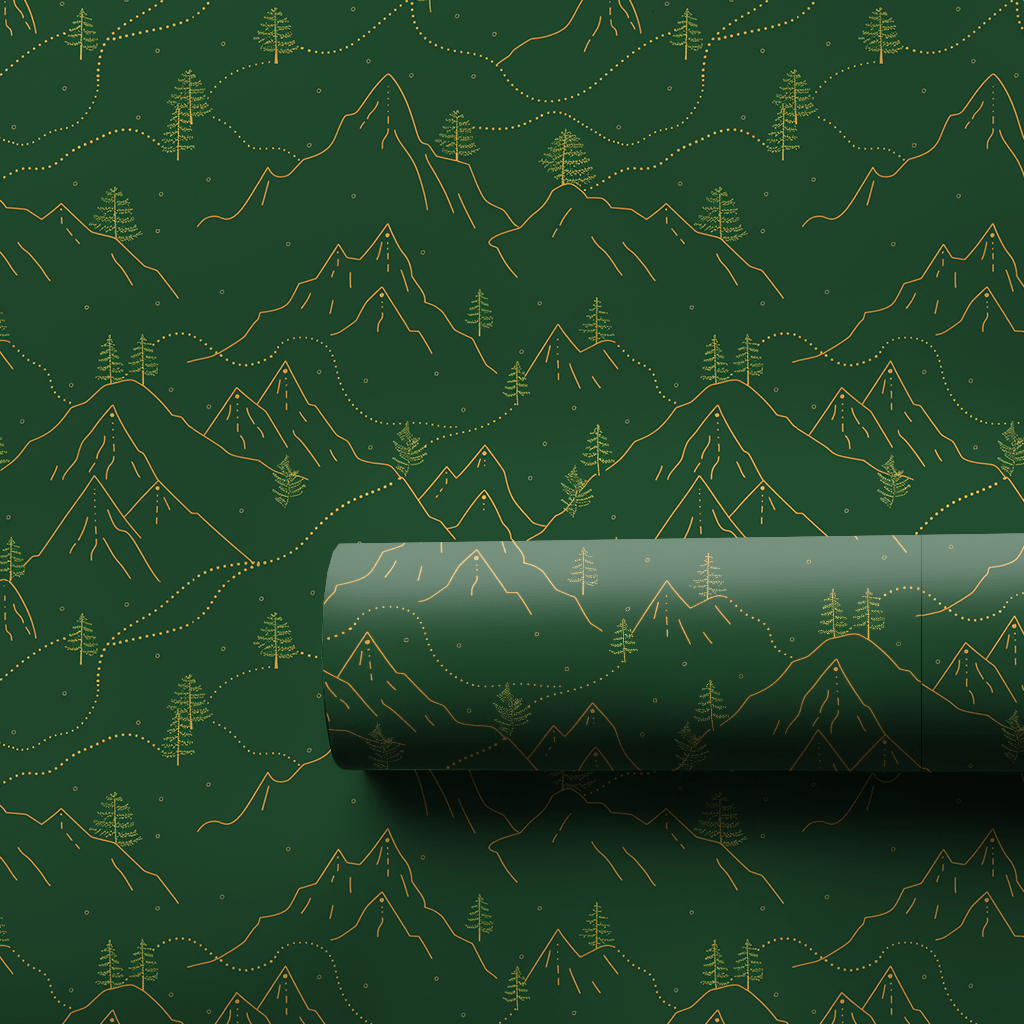 Hikers Delight - Wrapping Paper - Aspen & Arlo