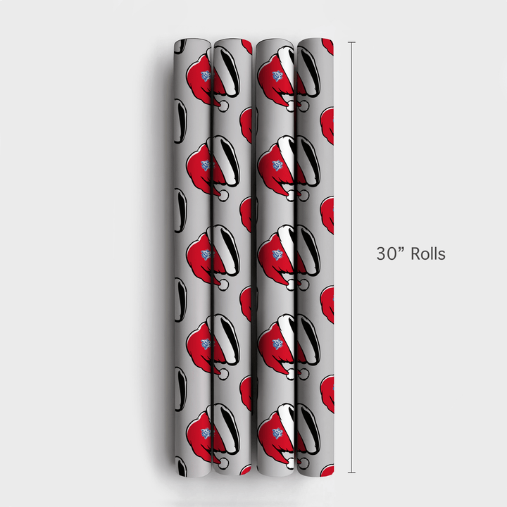 Cougars Sleigh - Wrapping Paper - Aspen & Arlo