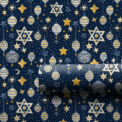 David's Sky - Wrapping Paper - Aspen & Arlo