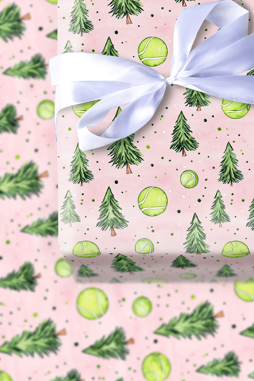 Tree - mendous Serve - Wrapping Paper - Aspen & Arlo