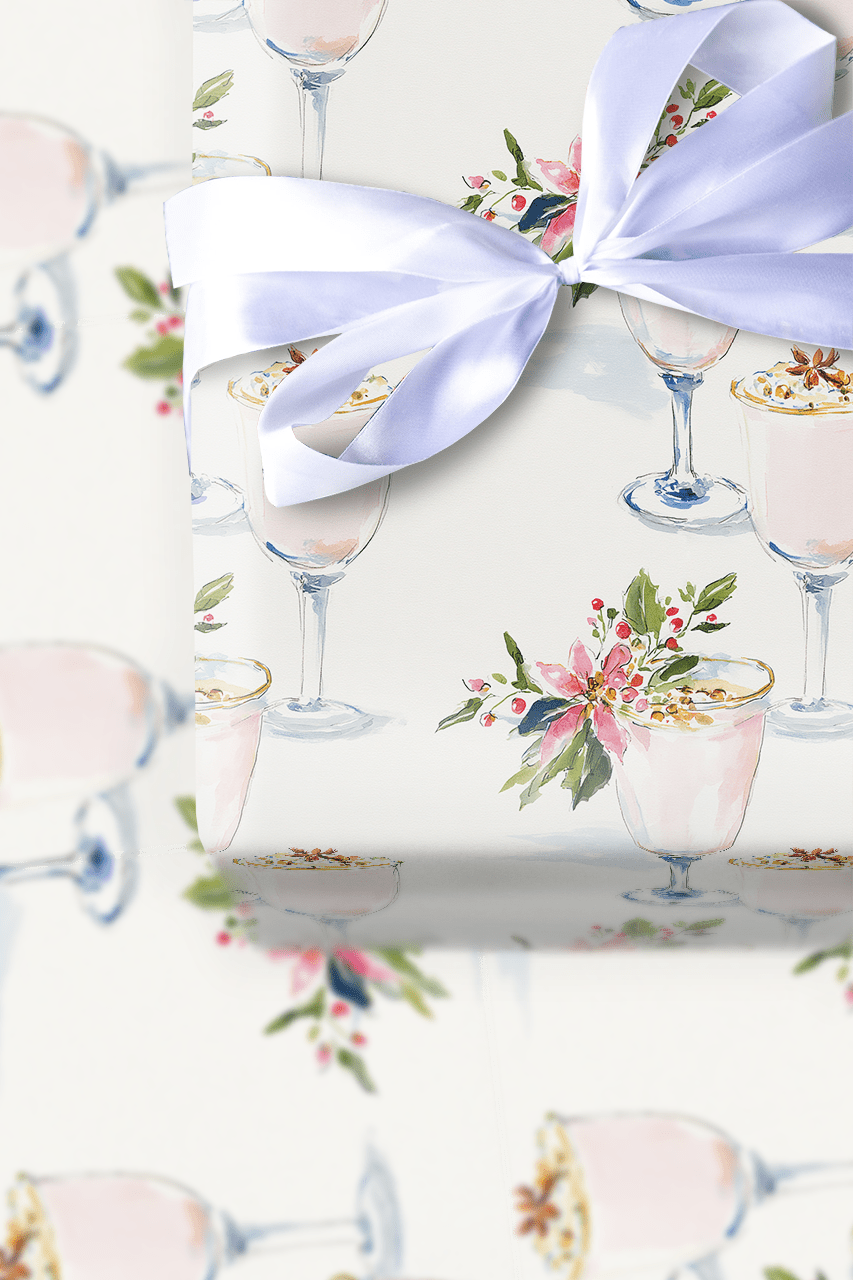 Cheers to Christmas - Wrapping Paper - Aspen & Arlo