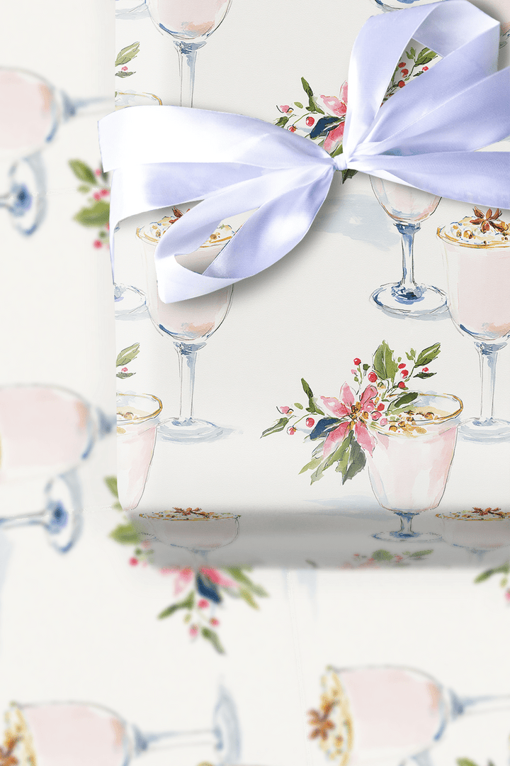 Cheers to Christmas - Wrapping Paper - Aspen & Arlo