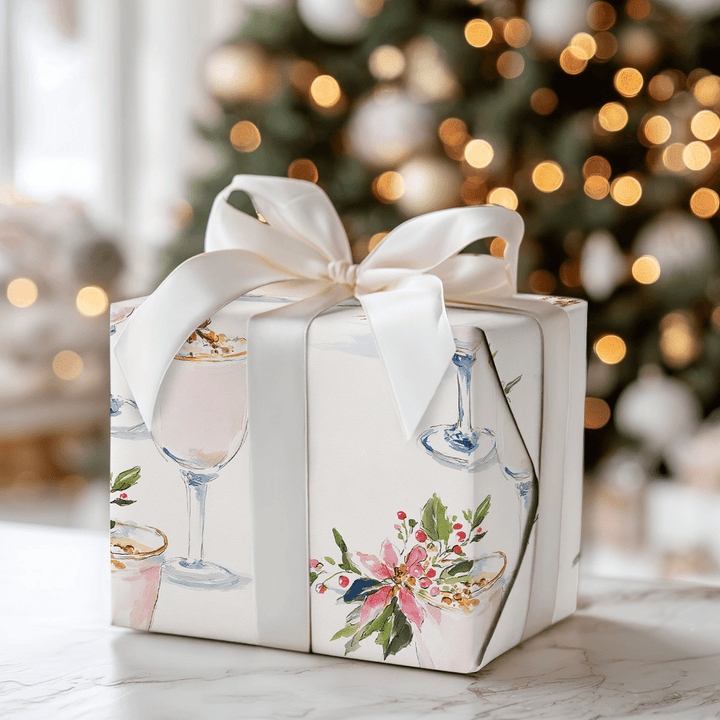 Cheers to Christmas - Wrapping Paper - Aspen & Arlo