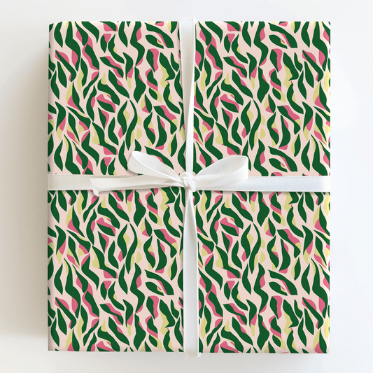 Green But Spring - Wrapping Paper - Aspen & Arlo