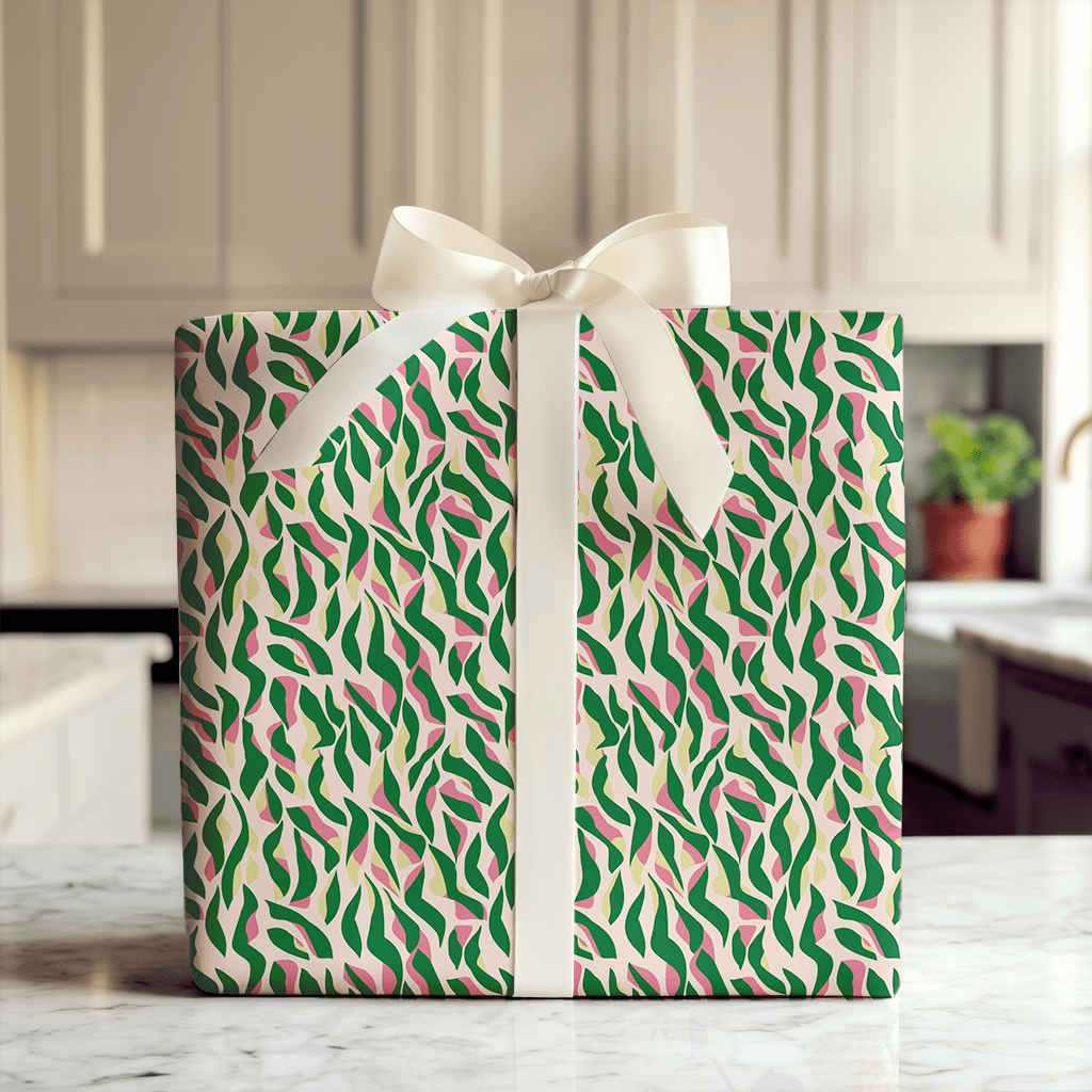Green But Spring - Wrapping Paper - Aspen & Arlo