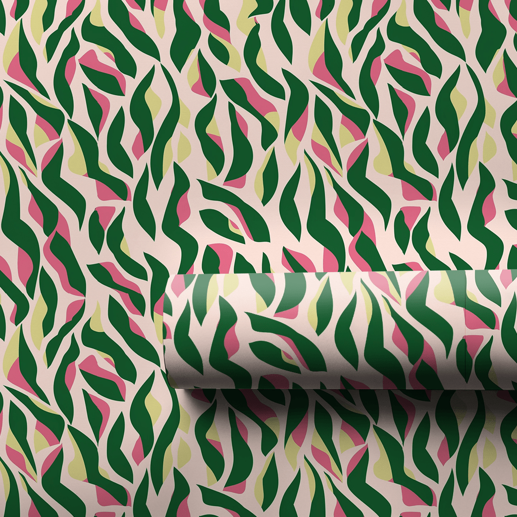 Green But Spring - Wrapping Paper - Aspen & Arlo