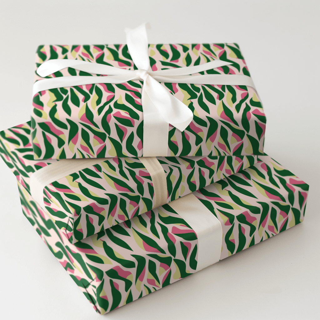 Green But Spring - Wrapping Paper - Aspen & Arlo
