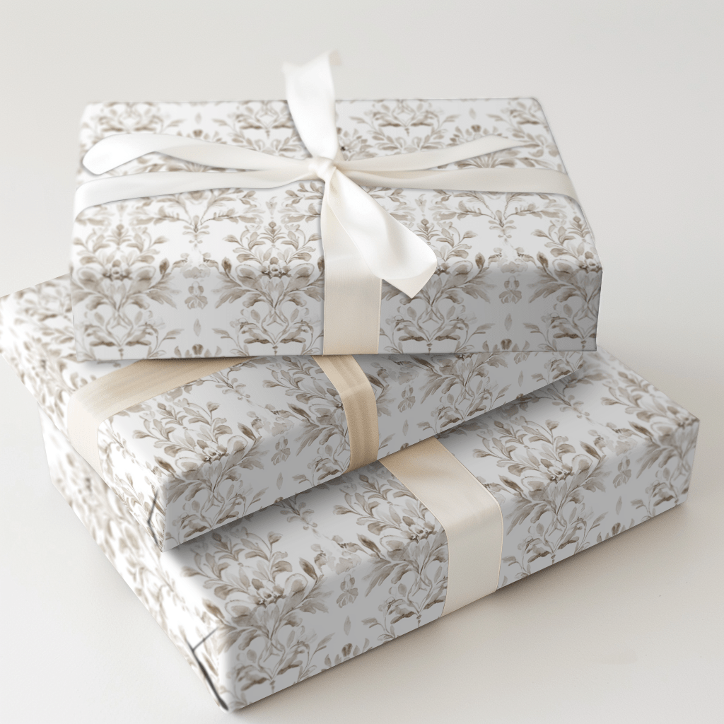 Dainty Brown - Wrapping Paper - Aspen & Arlo
