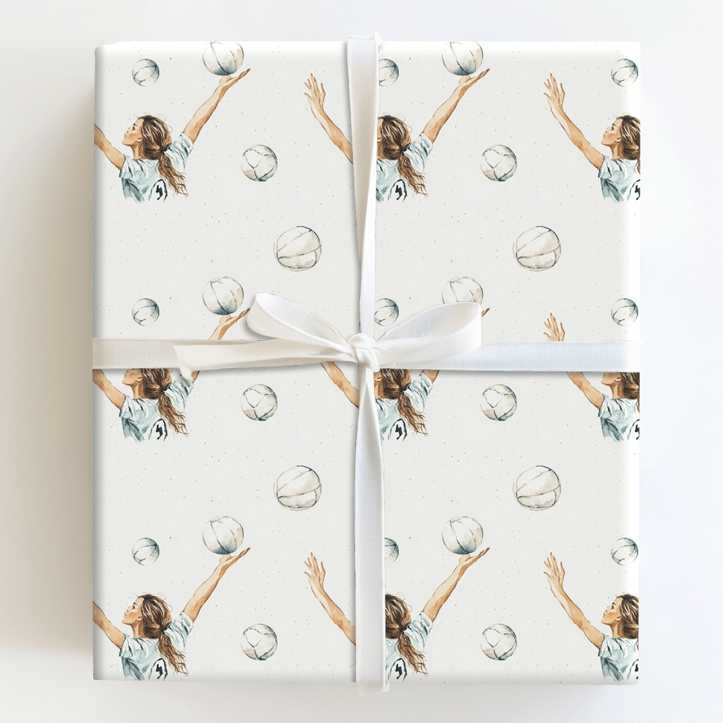 Steady Serve - Wrapping Paper - Aspen & Arlo