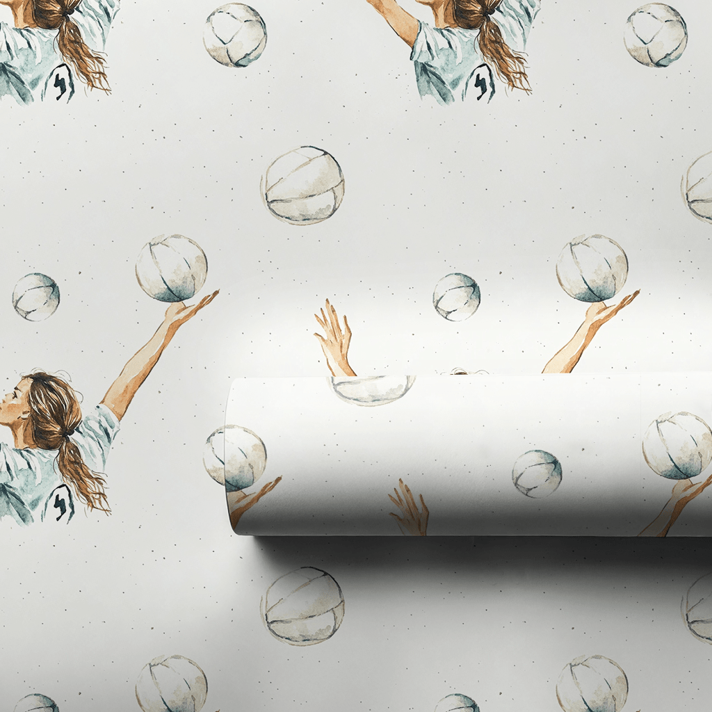 Steady Serve - Wrapping Paper - Aspen & Arlo