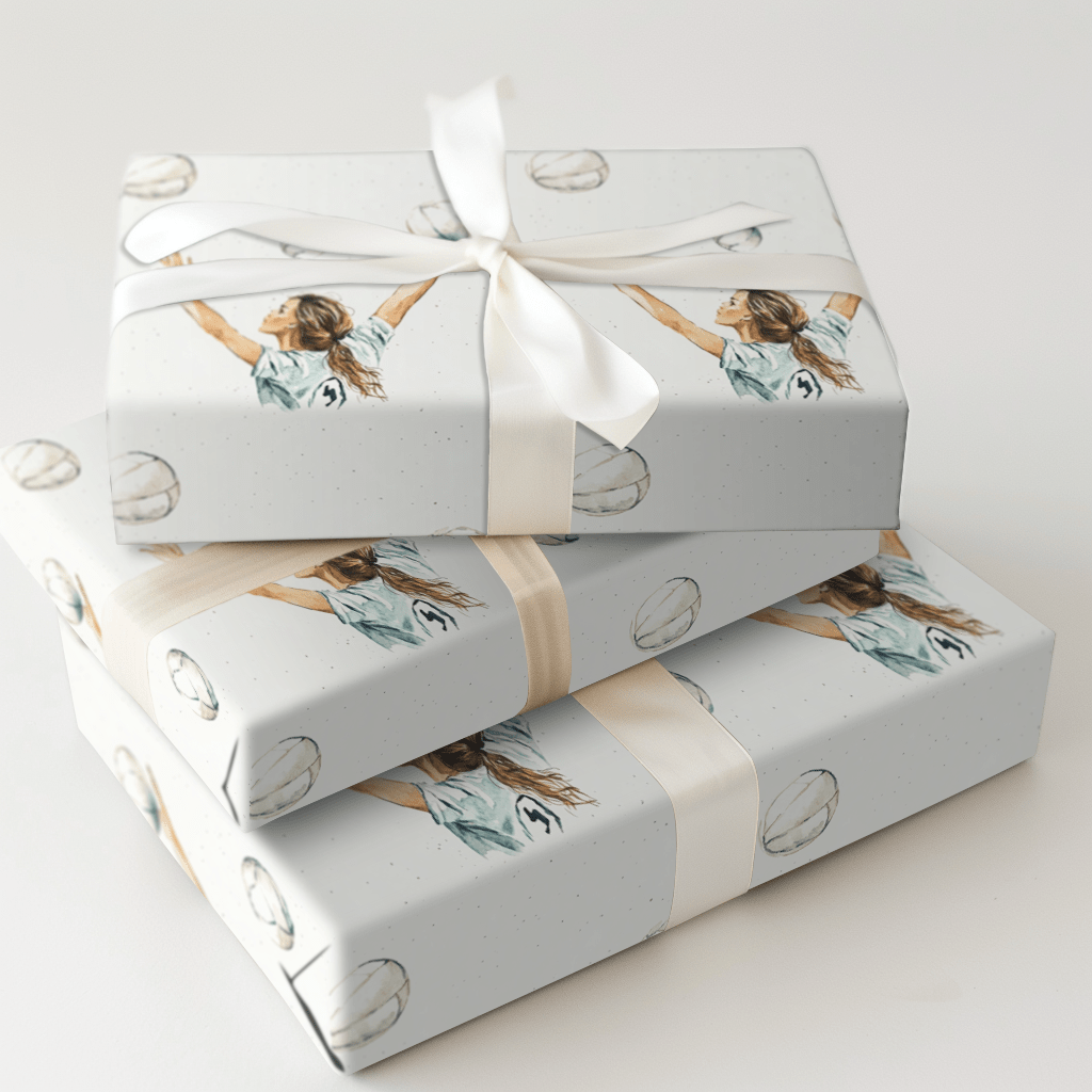 Steady Serve - Wrapping Paper - Aspen & Arlo