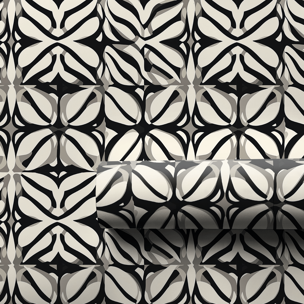 Zebra Kaleidoscope - Wrapping Paper - Aspen & Arlo