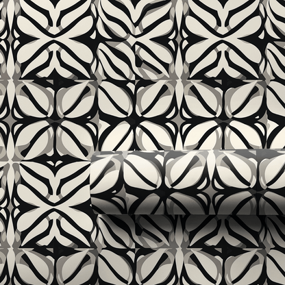 Zebra Kaleidoscope - Wrapping Paper - Aspen & Arlo