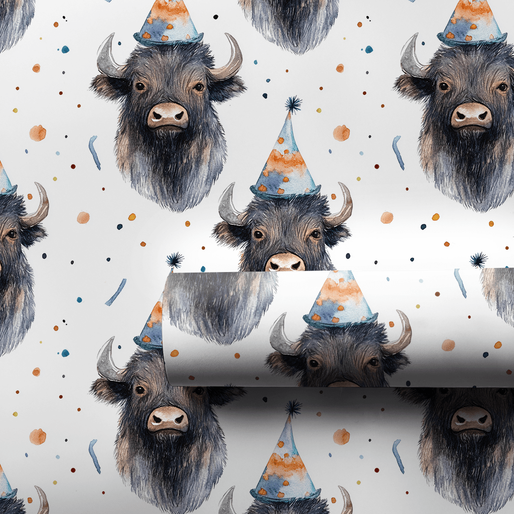 Party in Buffalo - Wrapping Paper - Aspen & Arlo