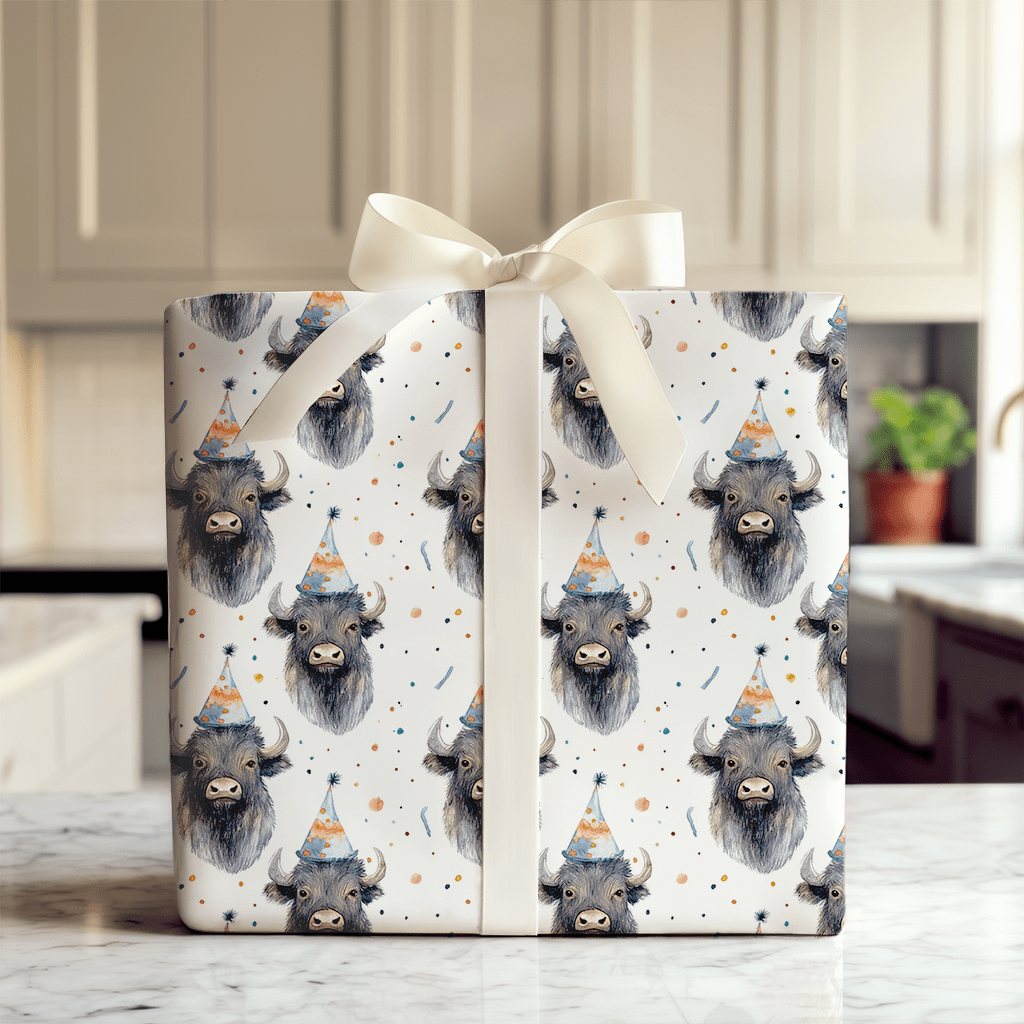 Party in Buffalo - Wrapping Paper - Aspen & Arlo