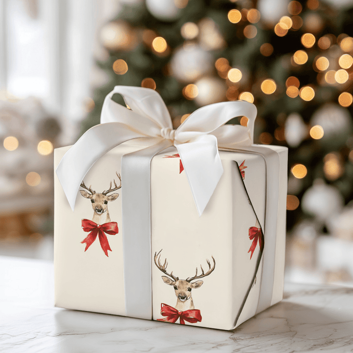 Hoofing it Red - Wrapping Paper - Aspen & Arlo