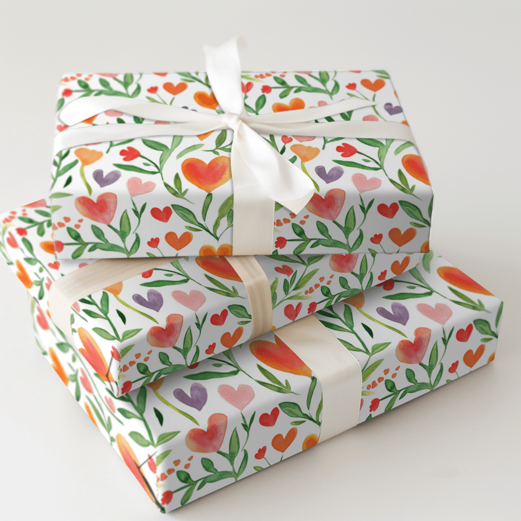 Love in Bloom - Wrapping Paper - Aspen & Arlo