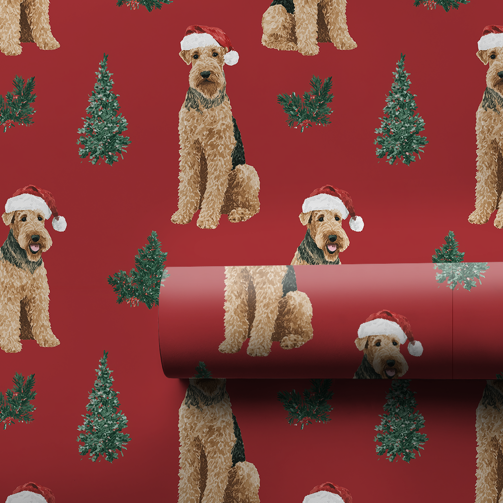 Airedale Claus