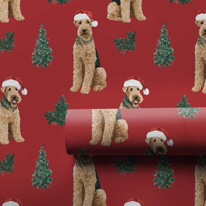 Airedale Claus