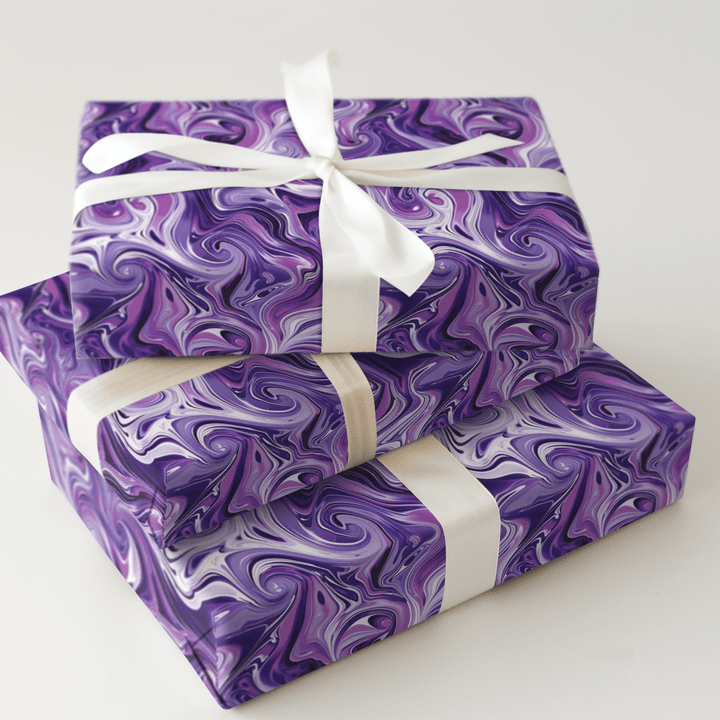 Purple Couture - Wrapping Paper - Aspen & Arlo