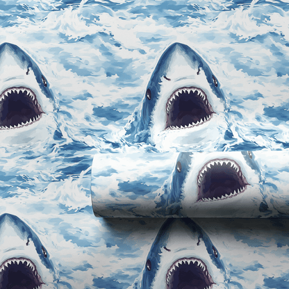 Jaws Drop for My Birthday - Wrapping Paper - Aspen & Arlo