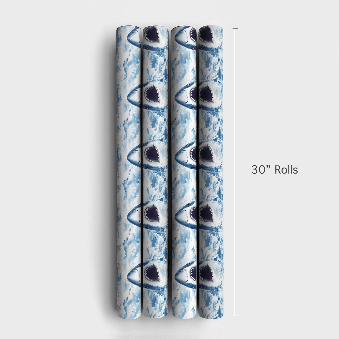 Jaws Drop for My Birthday - Wrapping Paper - Aspen & Arlo