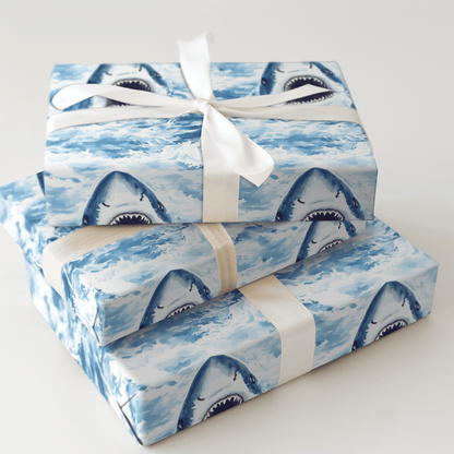 Jaws Drop for My Birthday - Wrapping Paper - Aspen & Arlo