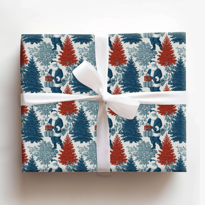 Midnight St. Nick - Wrapping Paper - Aspen & Arlo