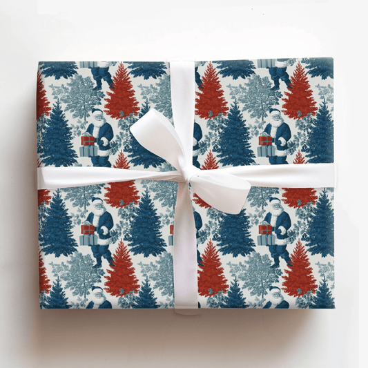 Midnight St. Nick - Wrapping Paper - Aspen & Arlo