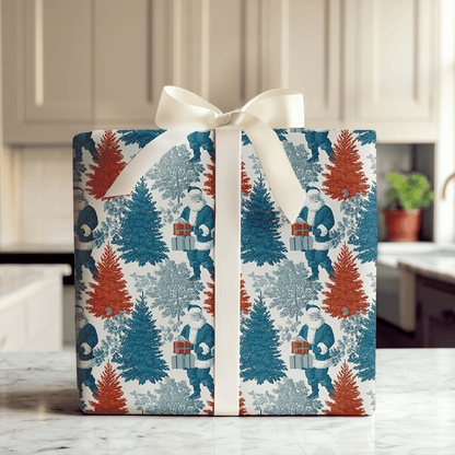 Midnight St. Nick - Wrapping Paper - Aspen & Arlo
