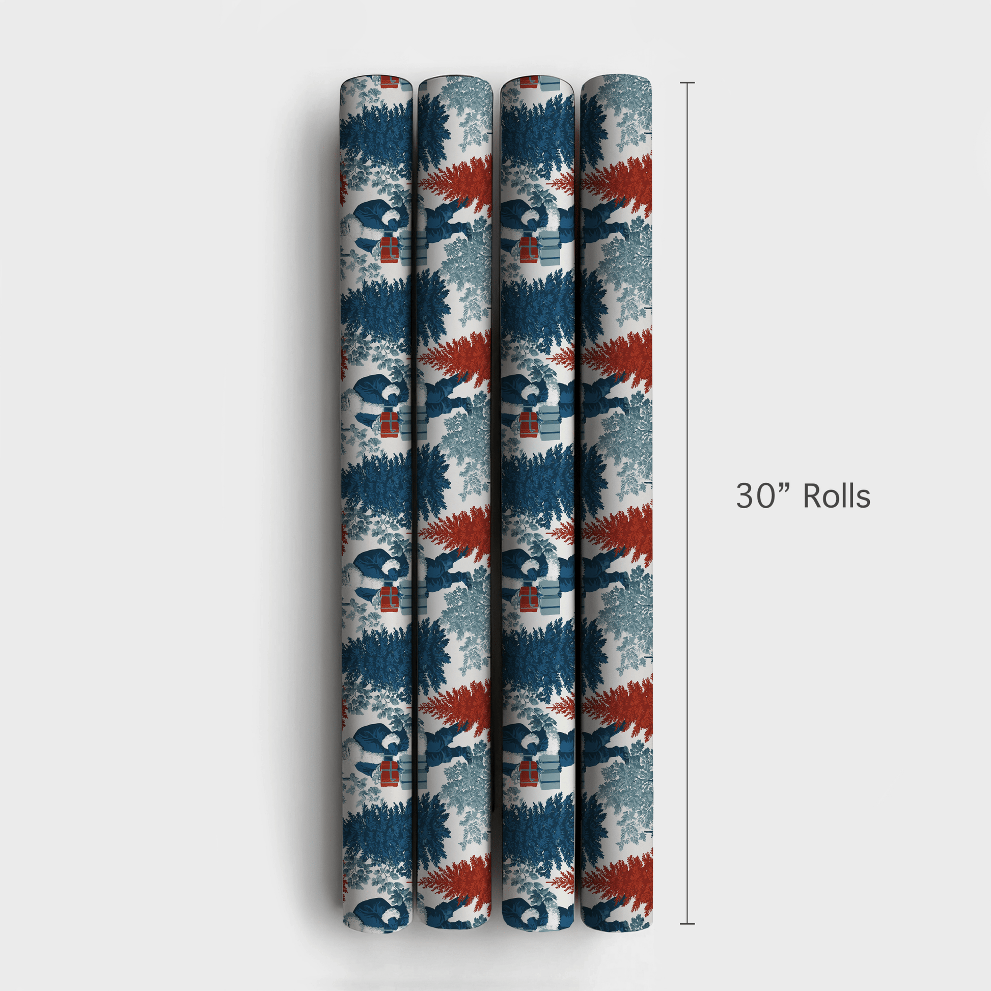 Midnight St. Nick - Wrapping Paper - Aspen & Arlo