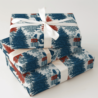 Midnight St. Nick - Wrapping Paper - Aspen & Arlo