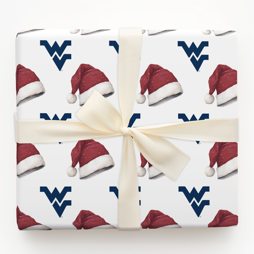 Santa on the Summit - Wrapping Paper - Aspen & Arlo