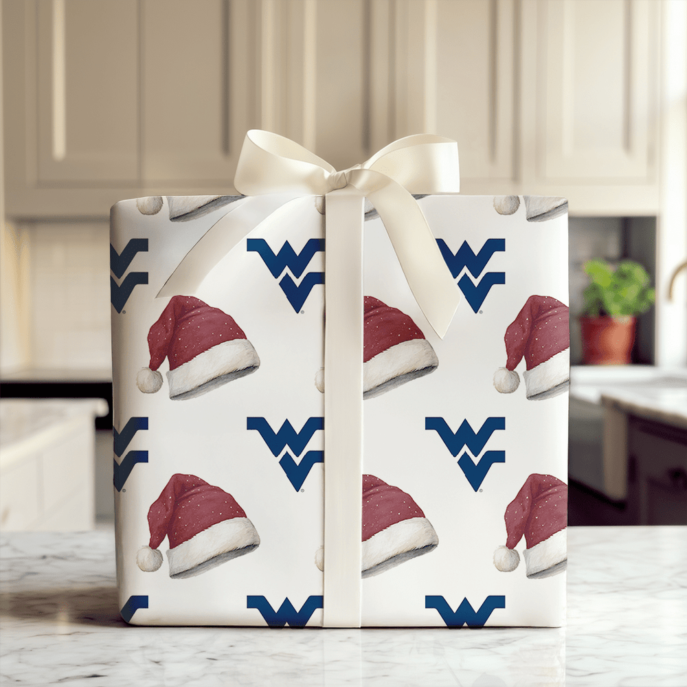 Santa on the Summit - Wrapping Paper - Aspen & Arlo