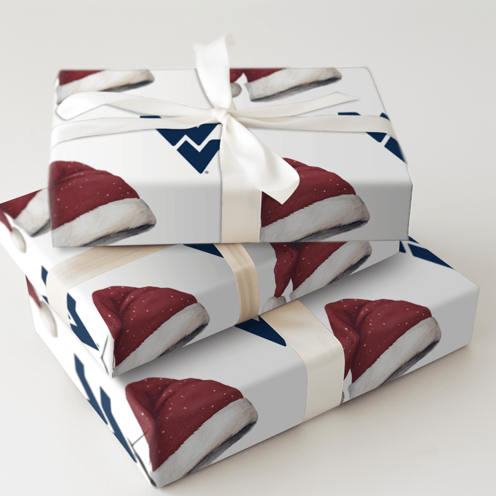 Santa on the Summit - Wrapping Paper - Aspen & Arlo