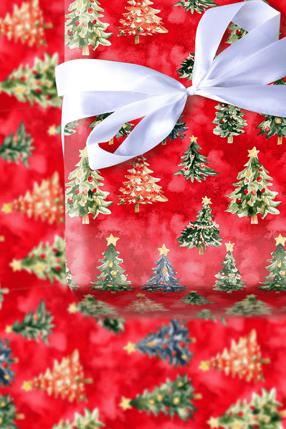 Red and Bright - Wrapping Paper - Aspen & Arlo