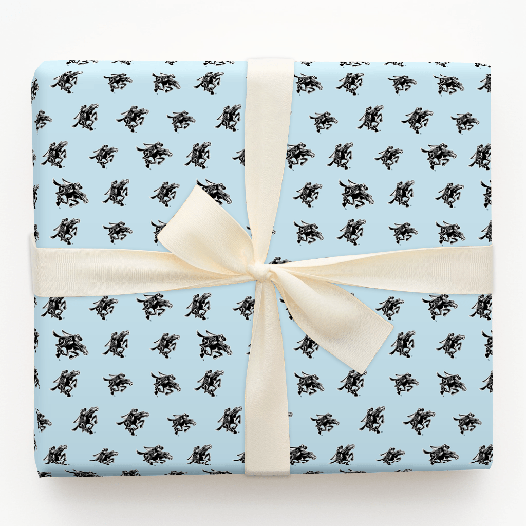 Pony Up Raider - Wrapping Paper - Aspen & Arlo