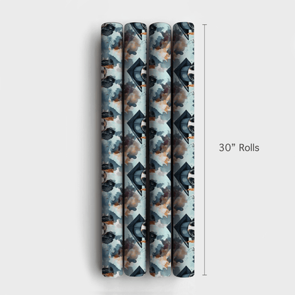 Nose to the Future - Wrapping Paper - Aspen & Arlo