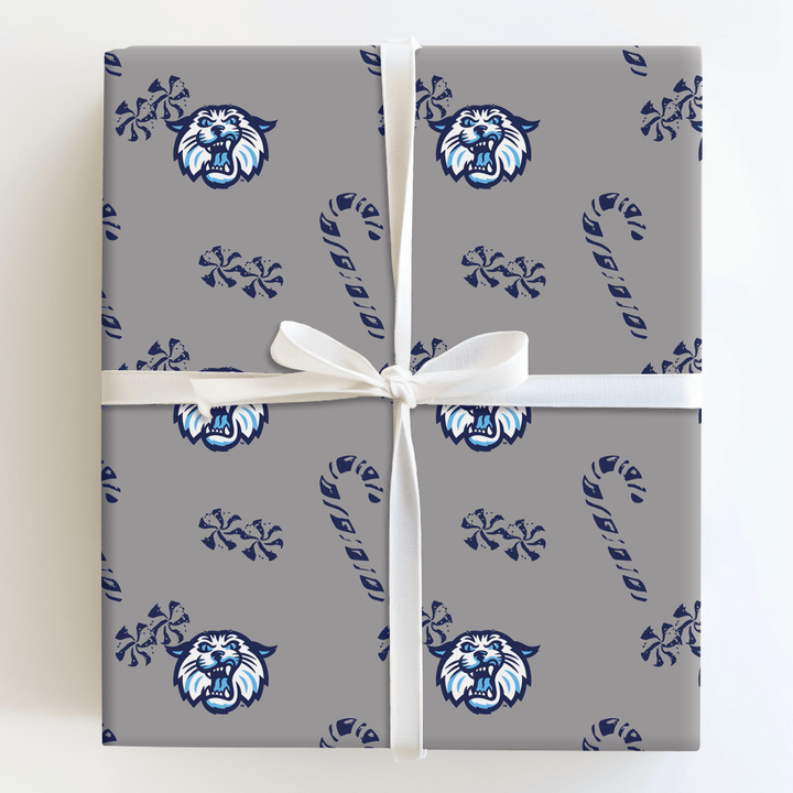 Wildcats Peppermints - Wrapping Paper - Aspen & Arlo