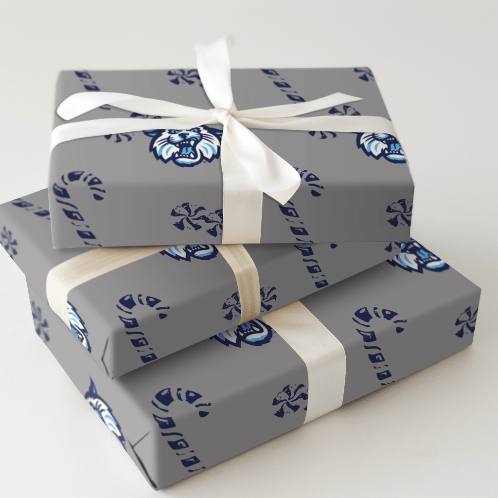 Wildcats Peppermints - Wrapping Paper - Aspen & Arlo