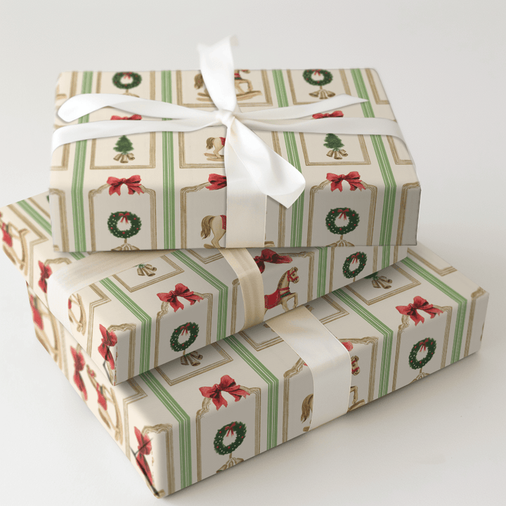 The Christmas Gallery - Wrapping Paper - Aspen & Arlo