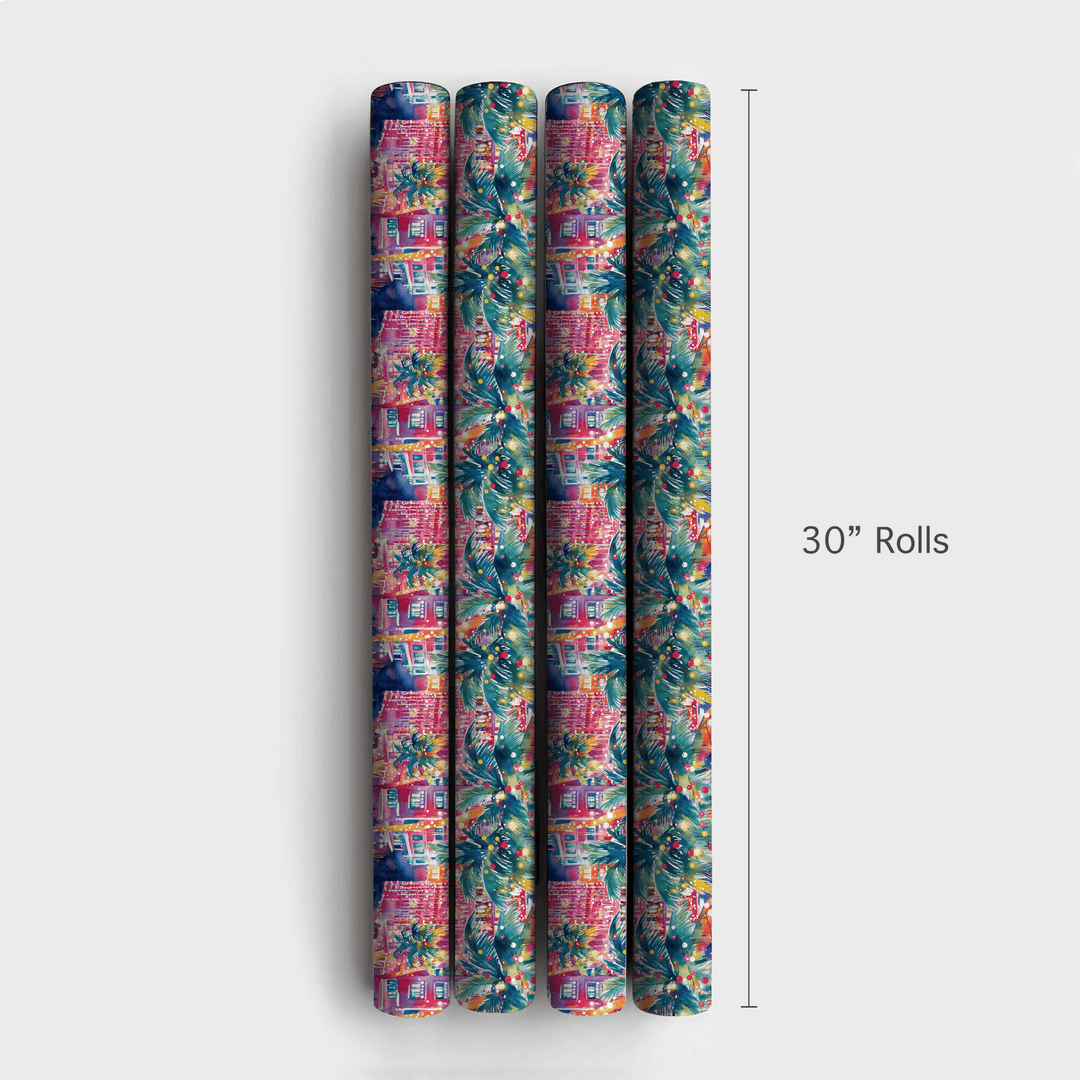 Ocean Drive Ornaments - Wrapping Paper - Aspen & Arlo