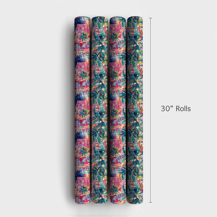 Ocean Drive Ornaments - Wrapping Paper - Aspen & Arlo