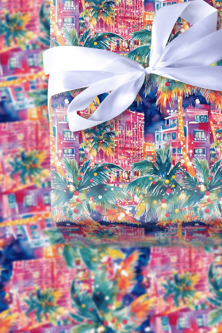 Ocean Drive Ornaments - Wrapping Paper - Aspen & Arlo