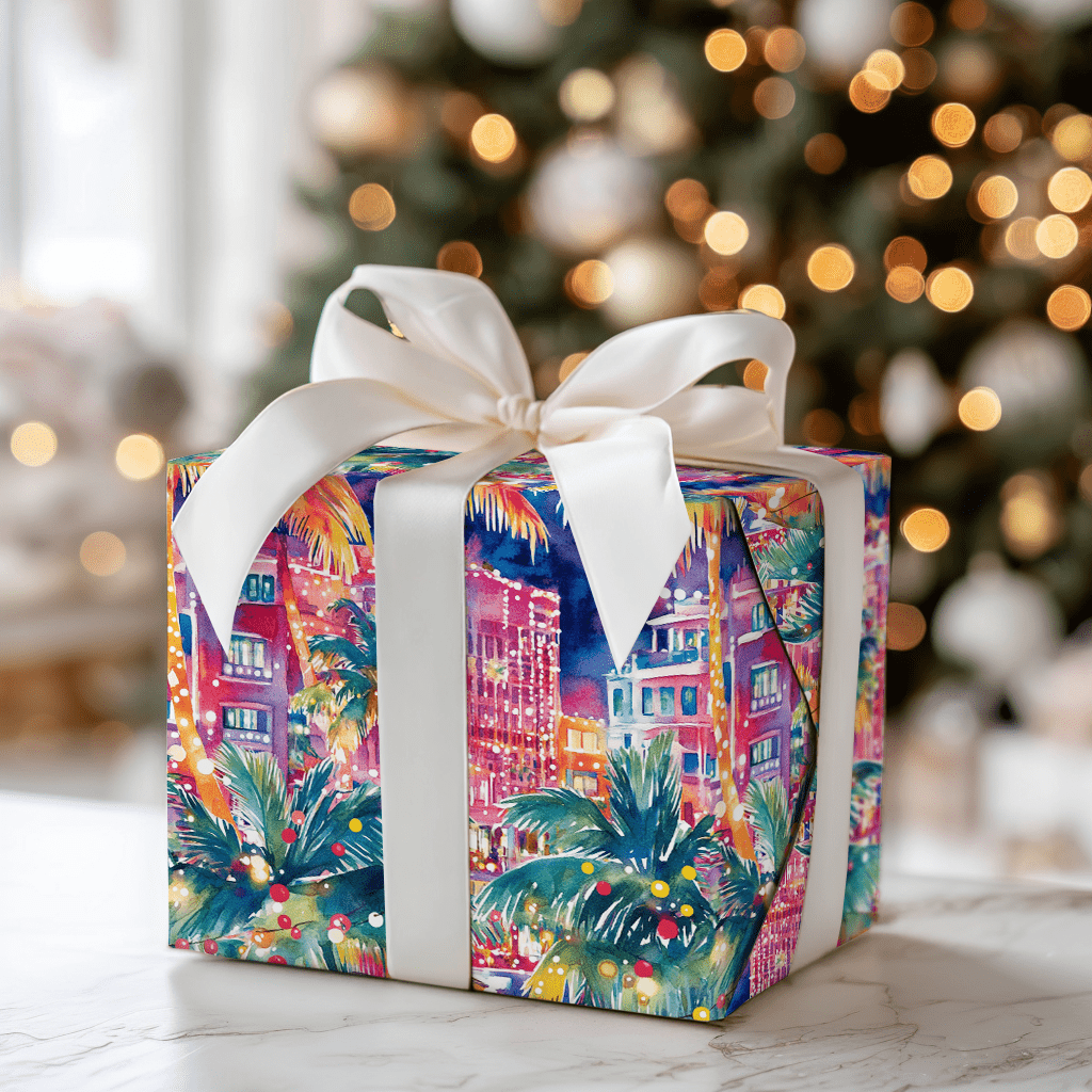Ocean Drive Ornaments - Wrapping Paper - Aspen & Arlo