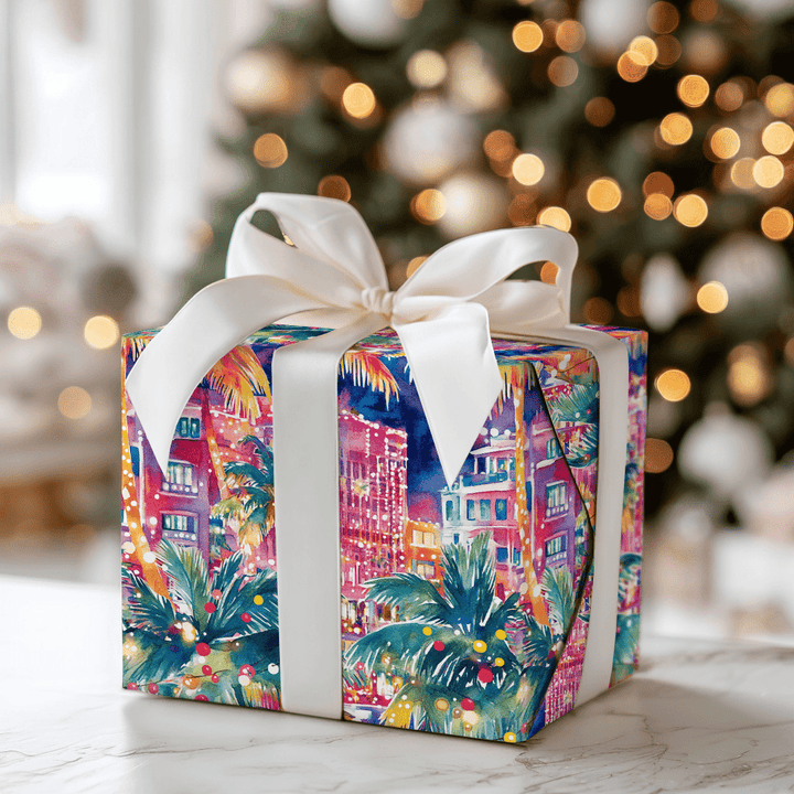 Ocean Drive Ornaments - Wrapping Paper - Aspen & Arlo