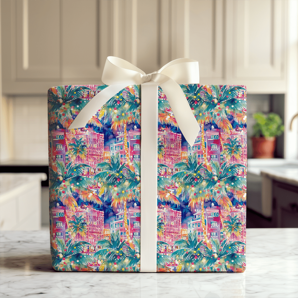 Ocean Drive Ornaments - Wrapping Paper - Aspen & Arlo