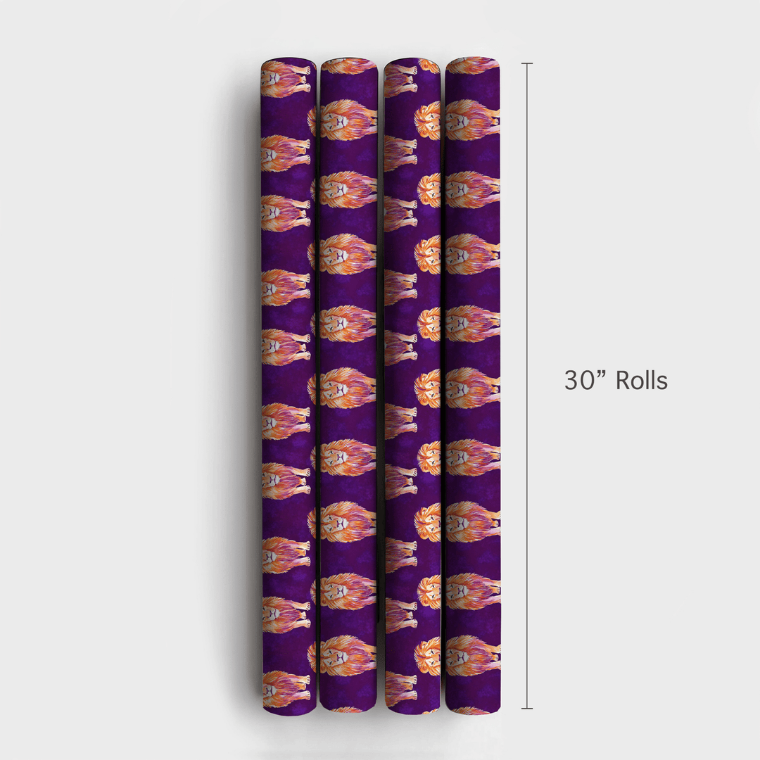 Lion Love - Wrapping Paper - Aspen & Arlo