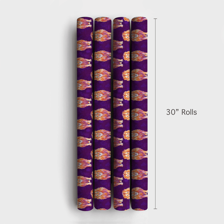 Lion Love - Wrapping Paper - Aspen & Arlo
